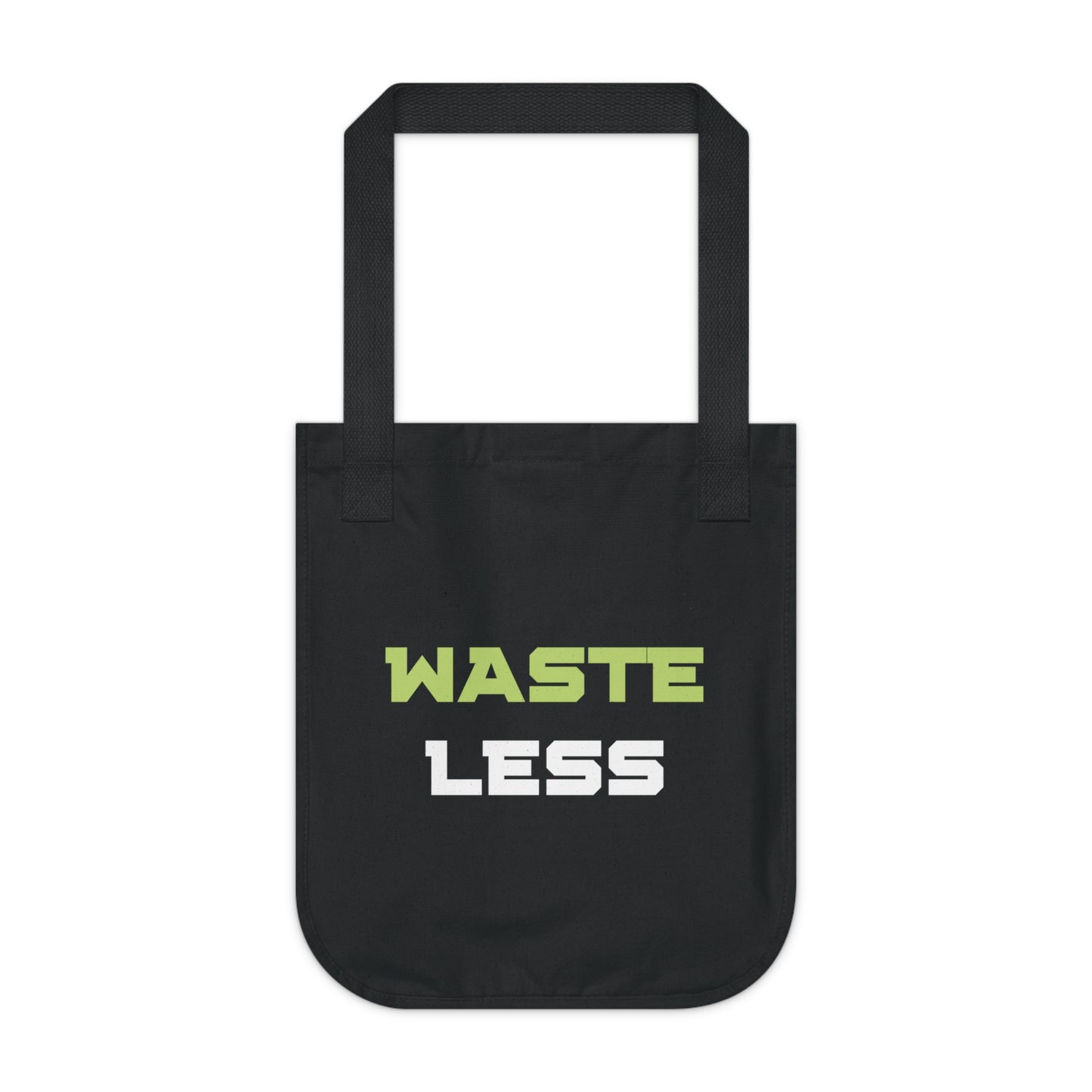 Waste Less Organic Canvas Tote Bag