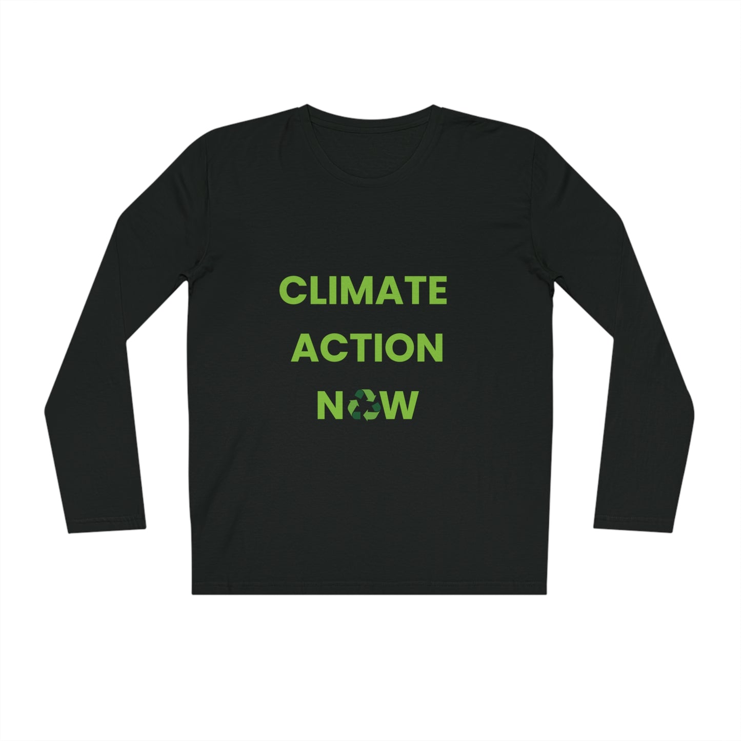 Climate Action Now Men's Organic Sparker Long Sleeve Shirt