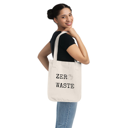 Zero Waste Organic Canvas Tote Bag