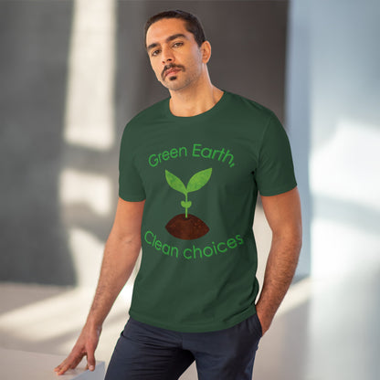 Green Earth, Clean Choices Organic Creator T-shirt - Unisex