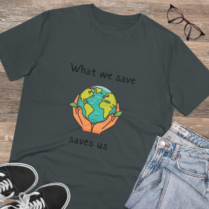 What We Save Saves Us Organic T-shirt - Unisex