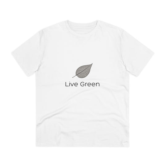 Live Green Organic Creator T-shirt - Unisex