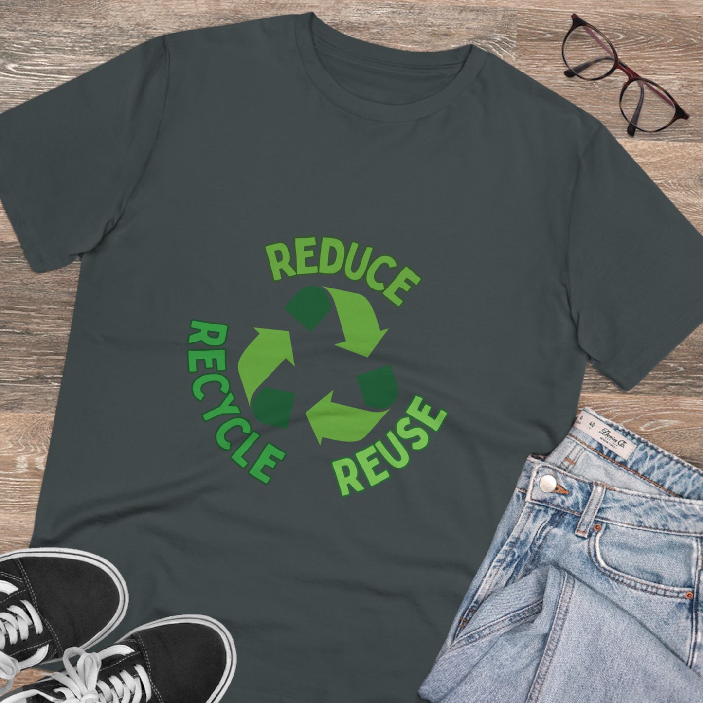 Reduce Reuse Recycle Organic T-shirt - Unisex