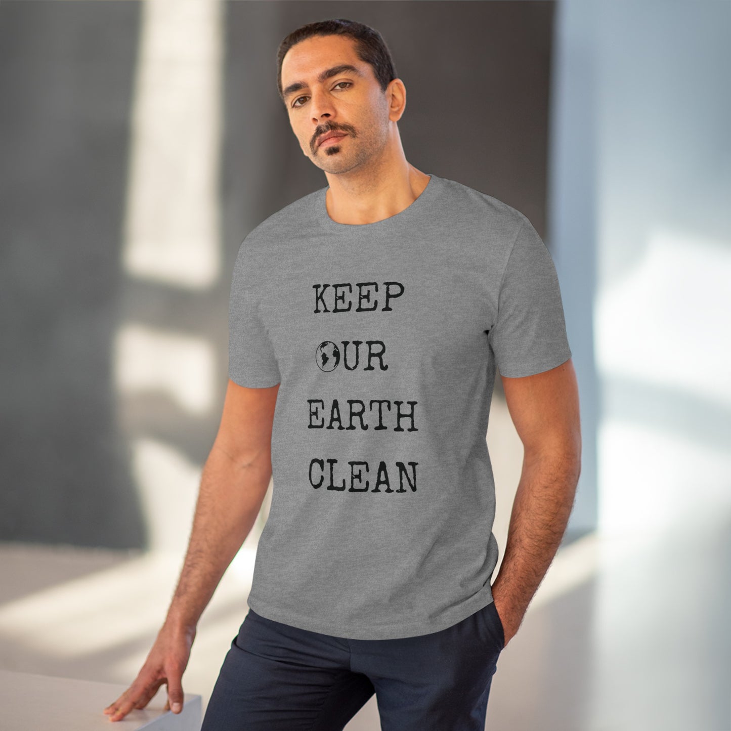 Keep Our Earth Clean Organic T-shirt - Unisex