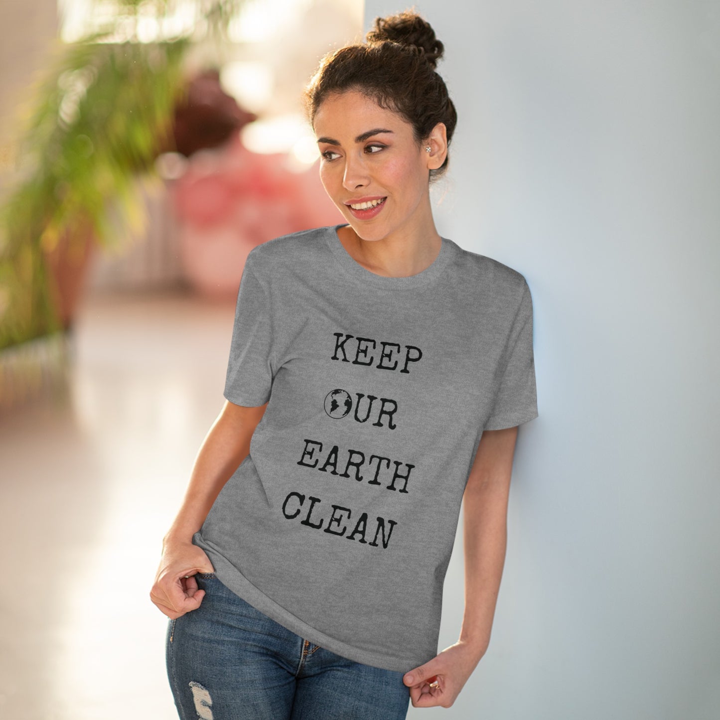 Keep Our Earth Clean Organic T-shirt - Unisex