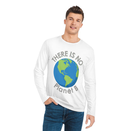 There Is No Planet B Men's Organic Sparker Long Sleeve Shirt