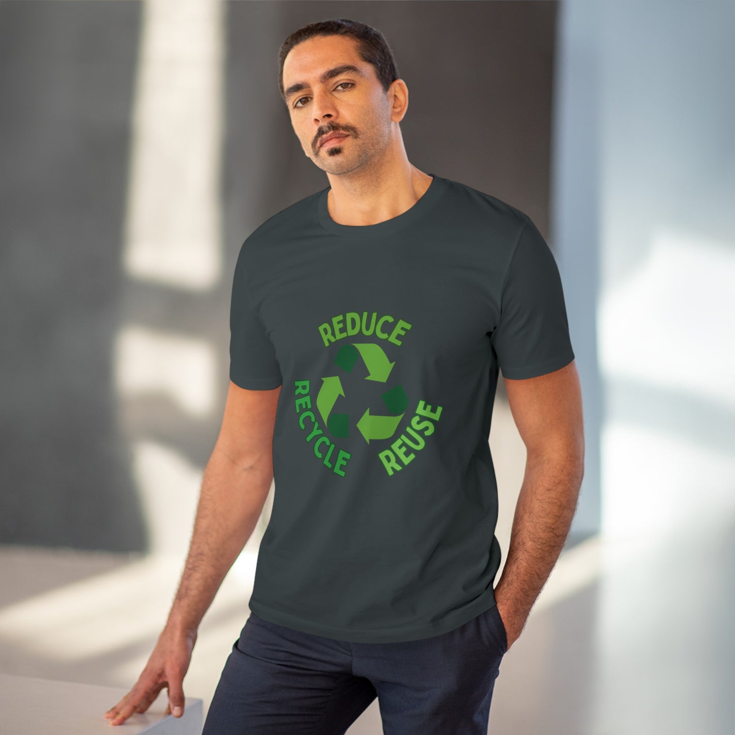 Reduce Reuse Recycle Organic T-shirt - Unisex