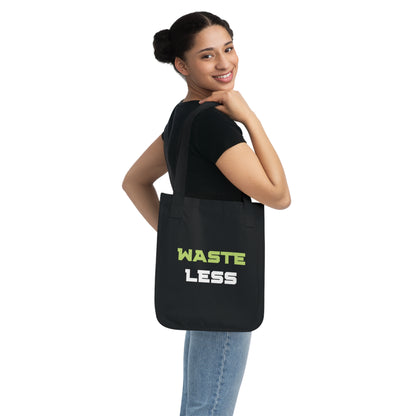 Waste Less Organic Canvas Tote Bag