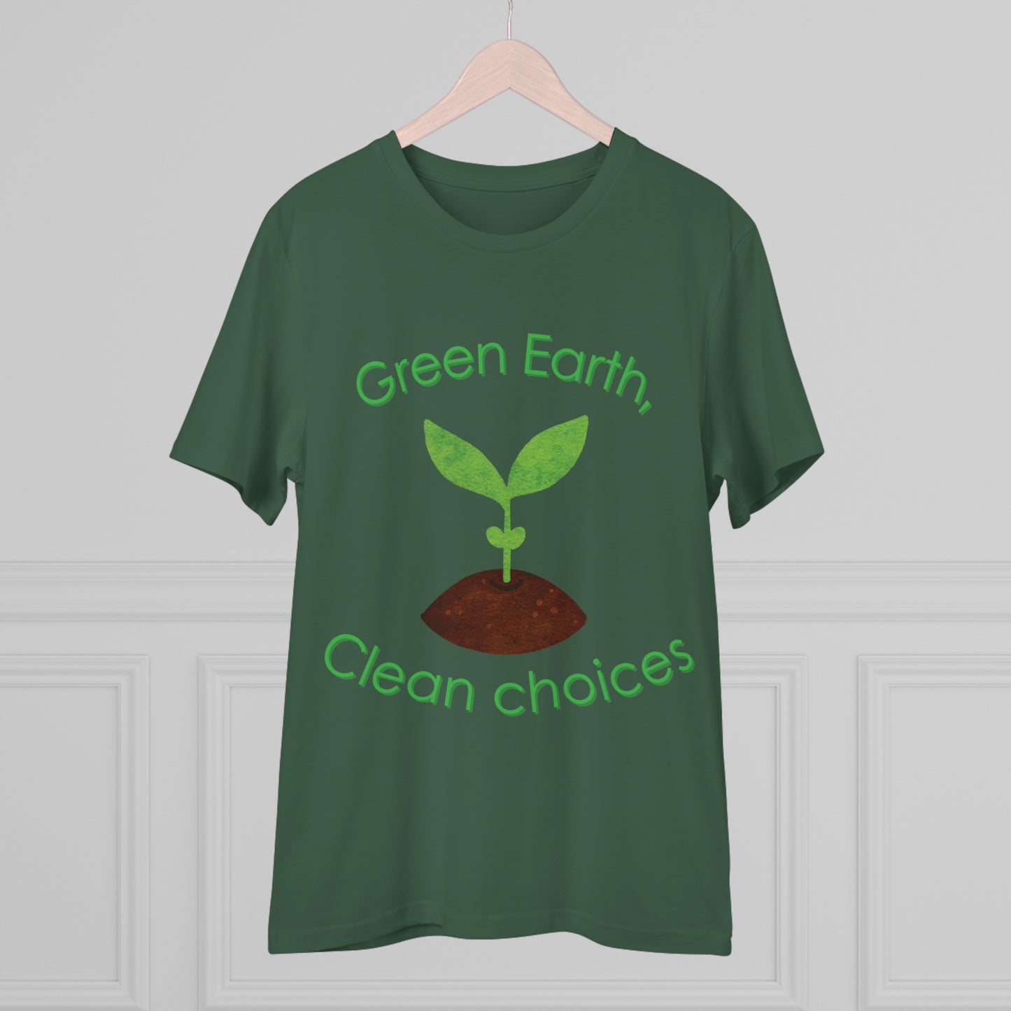 Green Earth, Clean Choices Organic Creator T-shirt - Unisex