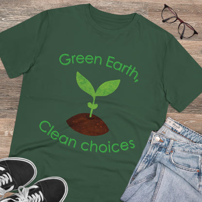 Green Earth, Clean Choices Organic Creator T-shirt - Unisex