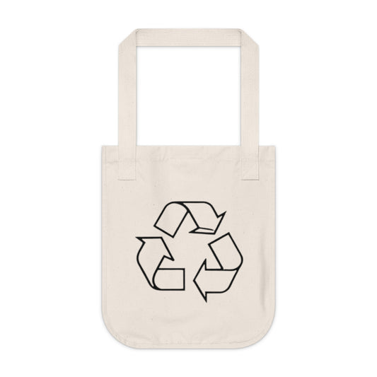 Recycle Organic Canvas Tote Bag