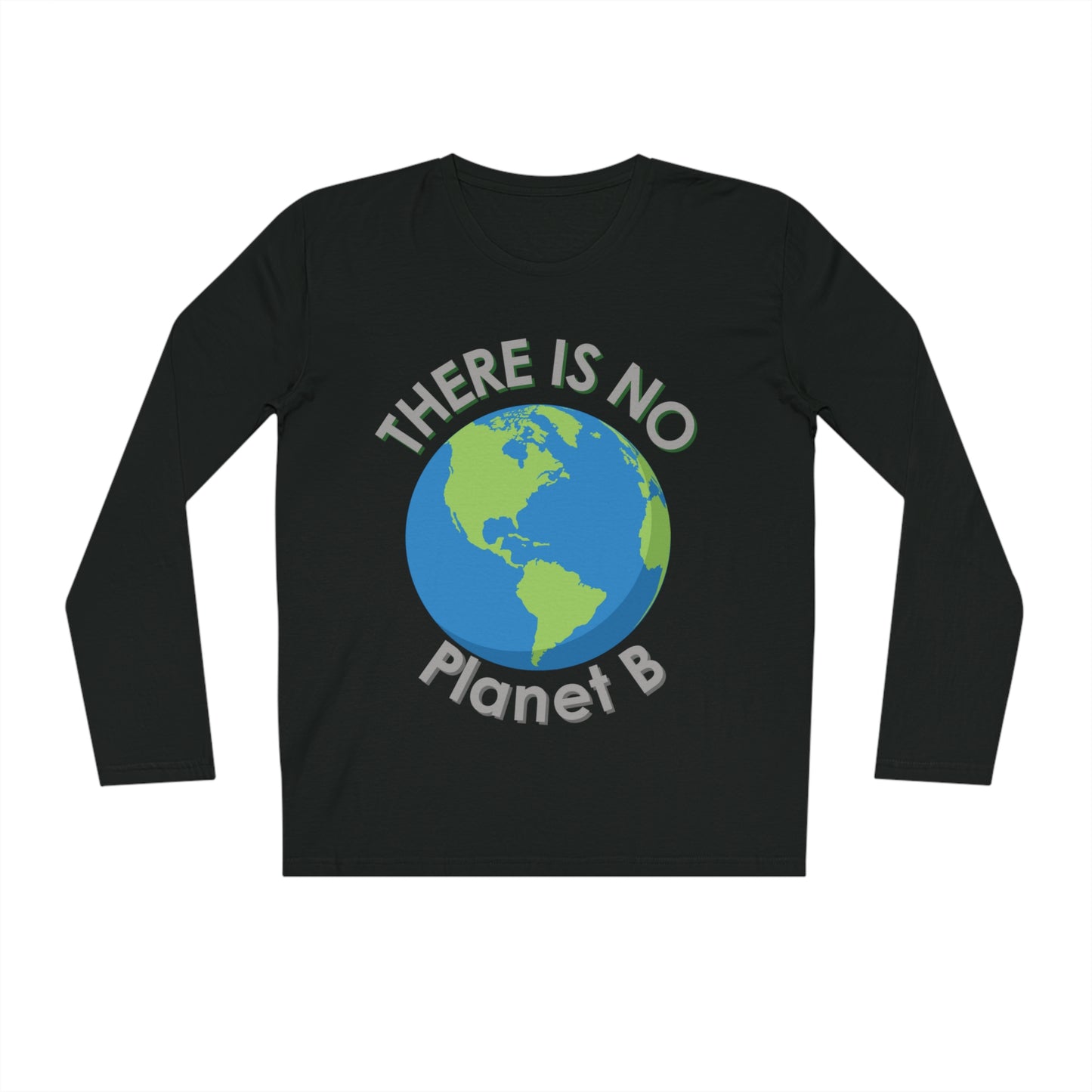 There Is No Planet B Men's Organic Sparker Long Sleeve Shirt