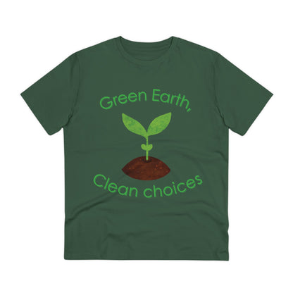 Green Earth, Clean Choices Organic Creator T-shirt - Unisex