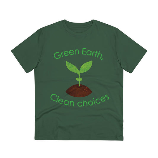 Green Earth, Clean Choices Organic Creator T-shirt - Unisex