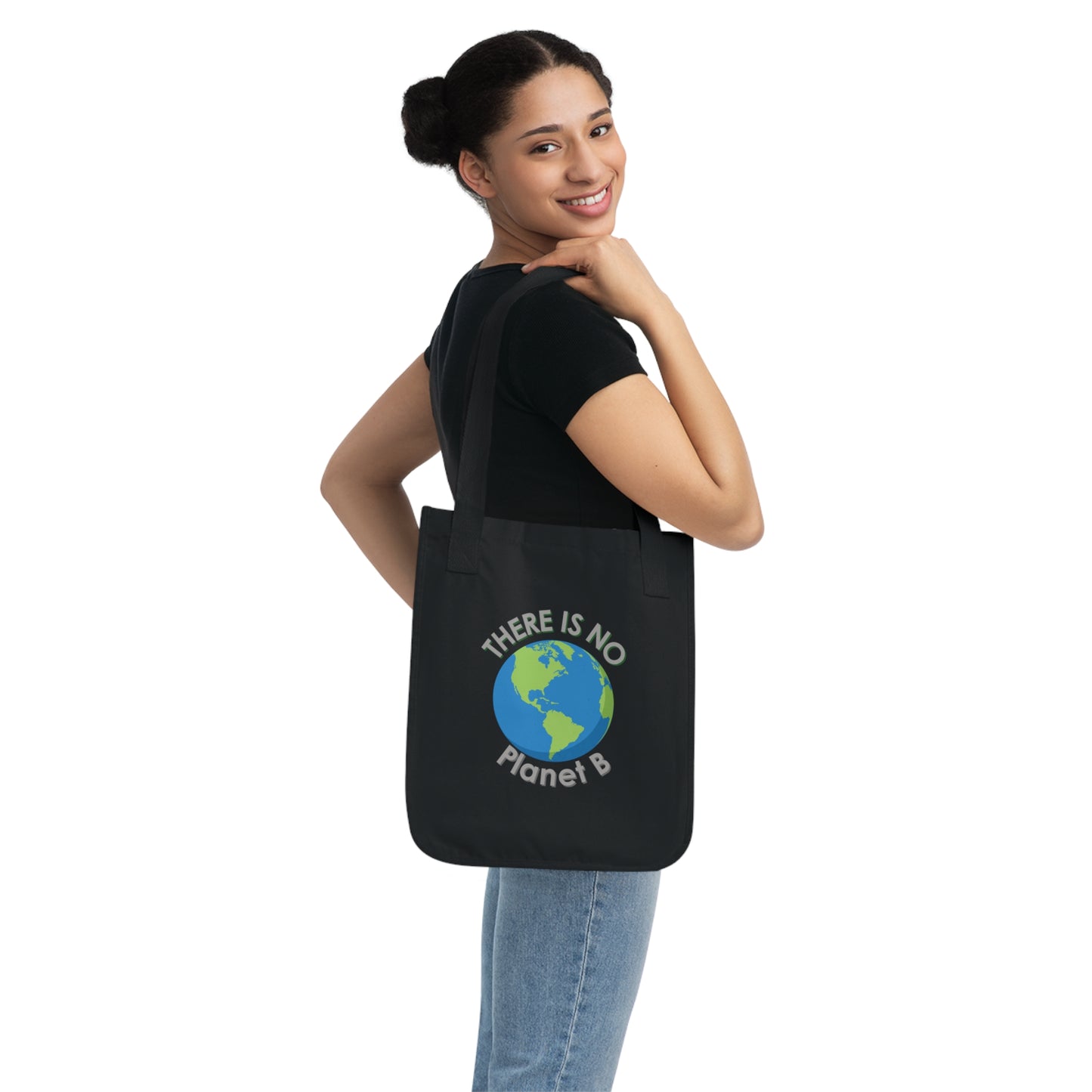 There Is No Planet B Organic Canvas Tote Bag